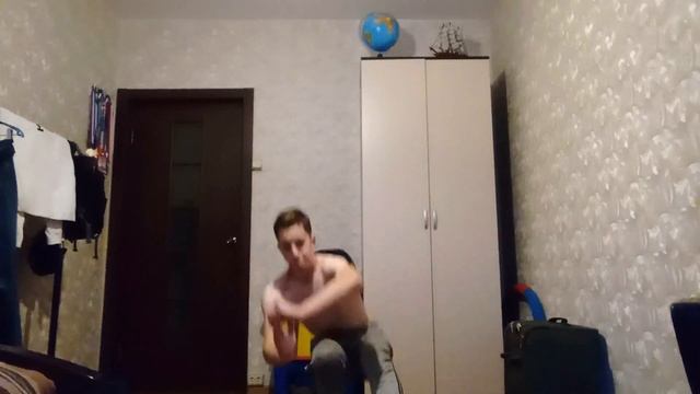 ТРЕНИРОВКА НОГ ДОМА. Продолжаю готовиться к соревнованиям. 14-й день вызова. смотреть онлайн