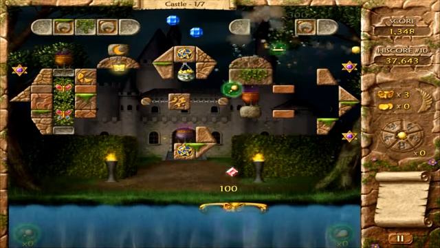 Fairy Treasure - Brick Breaker (by GAMEON) - free offline arcade game for Android and iOS - gamepla смотреть онлайн