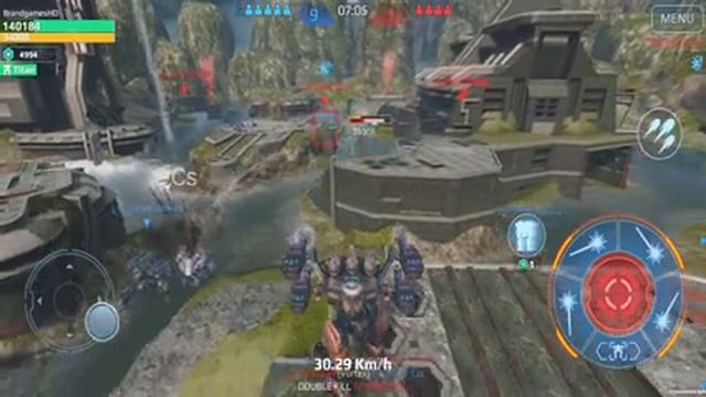 Fury (Hornet) Vs Fury (Viper) Test | WAR ROBOTS смотреть онлайн