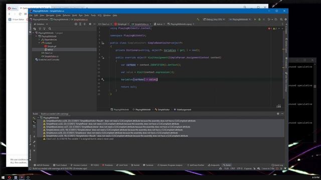 Making a Programming Language with C# and ANTLR4 смотреть онлайн