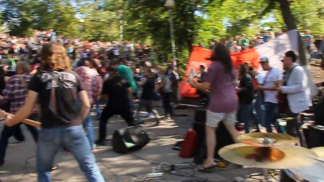 RockNmob Самара | Pain — "Shut your mouth" cover | Дубль 2 | 4 сентября 2016 смотреть онлайн