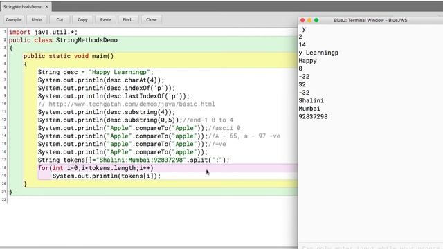 Java Tutorials 44 - String Methods смотреть онлайн