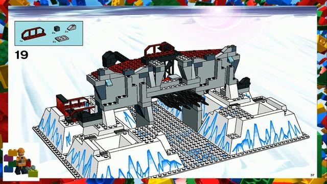 LEGO instructions - Alpha Team - Ogel's Mountain Fortress - 4748 смотреть онлайн