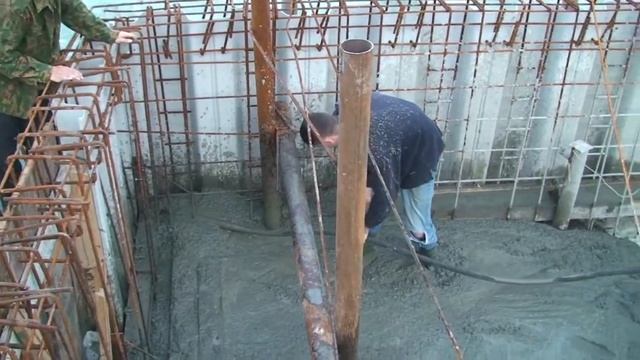 Заливка бетона компанией MINBUD смотреть онлайн