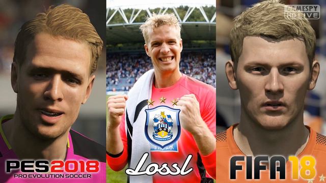 FIFA 18 Vs. PES 2018 ● All 20 EPL Goal Keepers's Faces Comparison ft. Real Faces смотреть онлайн