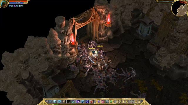 Titan Quest: Immortal Throne #74 - Извилистый Спуск | Королевские Покои смотреть онлайн