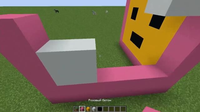 как построить голову бравлера Спраута?//MINECRAFT смотреть онлайн