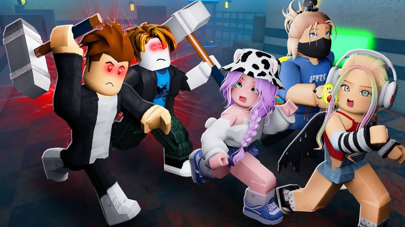 ФЛИ, НО 10 ИГРОКОВ НА СЕРВЕРЕ! Roblox смотреть онлайн