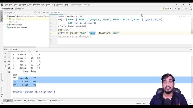 20. Using Groupby(),transform(),reindex(),rename() for sorting in Python Pandas | XI/XII CBSE смотреть онлайн