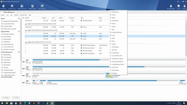 Как удалить раздел восстановления на диске