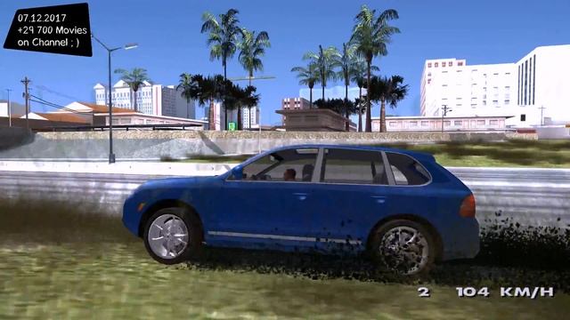 Porsche Cayenne Turbo Grand Theft Auto San Andreas GTA SA MOD _REVIEW смотреть онлайн
