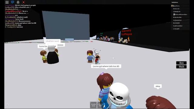 Playing Undertale RP with my friend!!!! смотреть онлайн