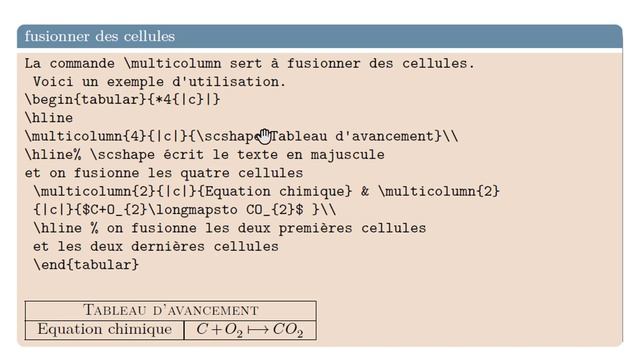 Comment faire un tableau d'avancement par LATEX . cours 5 Latex pour les sciences physiques . смотреть онлайн