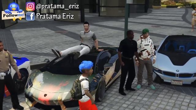 BOCAH SD PACARAN NAIK LAMBORGHINI - GTA 5 SULTAN смотреть онлайн