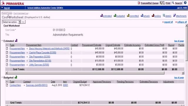 Primavera Contract Manager смотреть онлайн