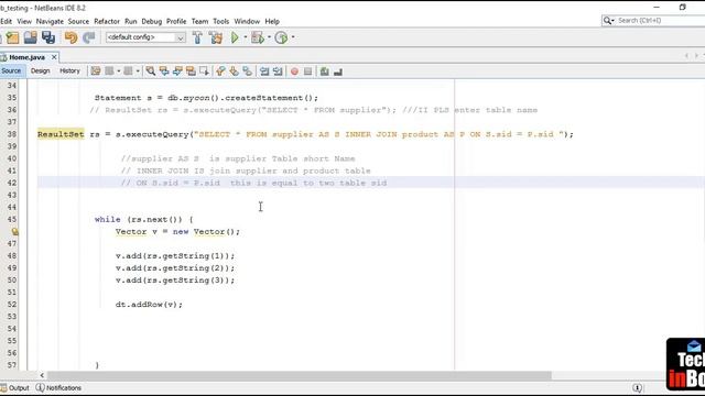How to load Mysql Data in java NetBeans jtable-with Source code #2- Tech inbox смотреть онлайн