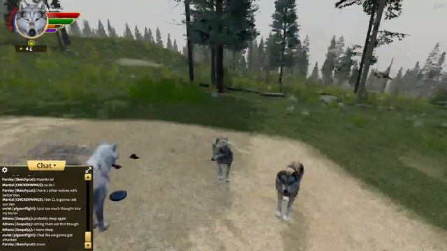 Wolfquest 3 - Multiplayer Saturday - Ep 11: Our Re-attempt At Normal Challenge Part 4