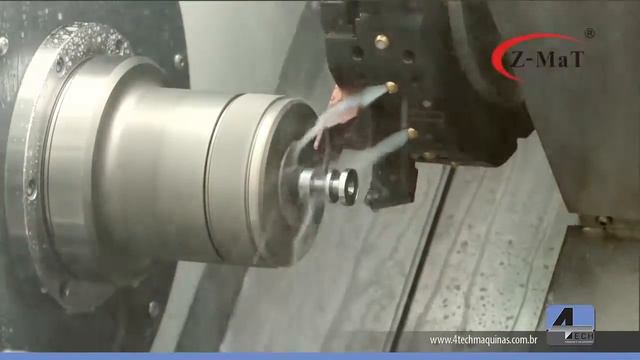 ZMaT SL8 part catcher slant bed CNC lathe 10Youtube смотреть онлайн