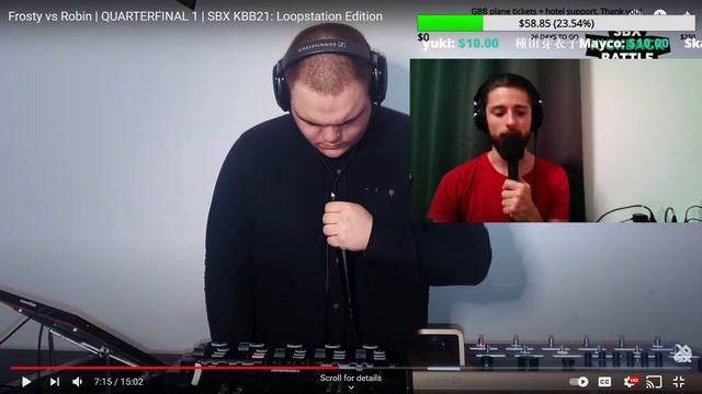 Frosty vs Robin | QUARTERFINAL 1 | SBX KBB21: Loopstation Edition | REACTION/ANALYSIS by KRISTOF смотреть онлайн