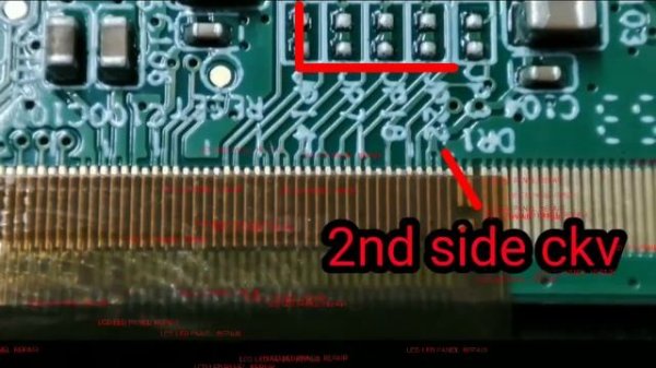 ST3151A05-1-XC-3 no display solution #ckv cuting # blackscreen