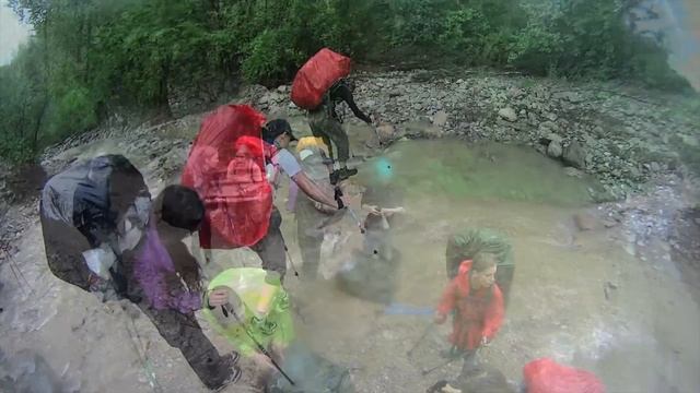 Поход по Адыгее (май 2016) ---- День 1 - (День промокших ботинок) смотреть онлайн