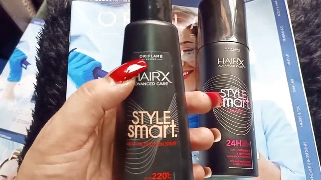 ORIFLAME HAIRX Advanced Care Style Smart Heat Protection Spray | Advanced Style Smart Shine Spray