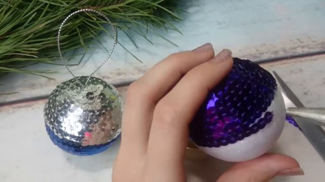 Новогодний шар. Ёлочные украшения своими руками. смотреть онлайн