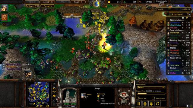 WL short clip #16 - Stormwind under attack on turn 4 смотреть онлайн