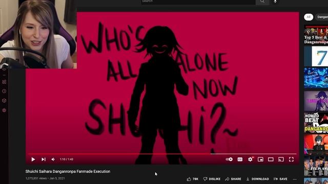 REACTING TO ALTERNATE DANGANRONPA EXECUTIONS смотреть онлайн