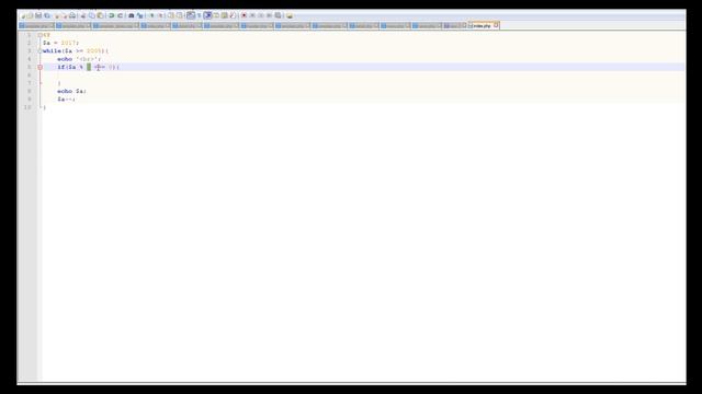Курс обучение PHP 3 циклы for, while смотреть онлайн