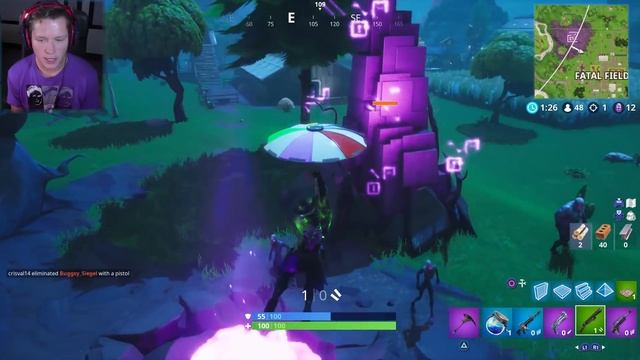 New CUBE MONSTER GAMEPLAY in Fortnite.. смотреть онлайн