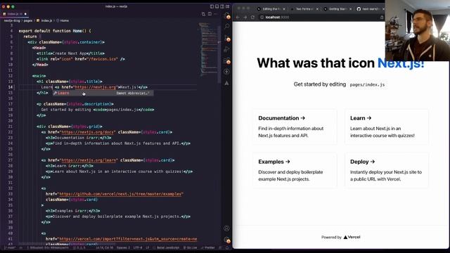 How to setup Routing with Link - Next JS tutorial смотреть онлайн