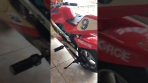 Бензиновый детский мини байк