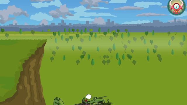 Tanks Attack The Enemy. Cartoon Tanks For Kids. Tank Vs Tank. Monster Truck Kids Cartoon.