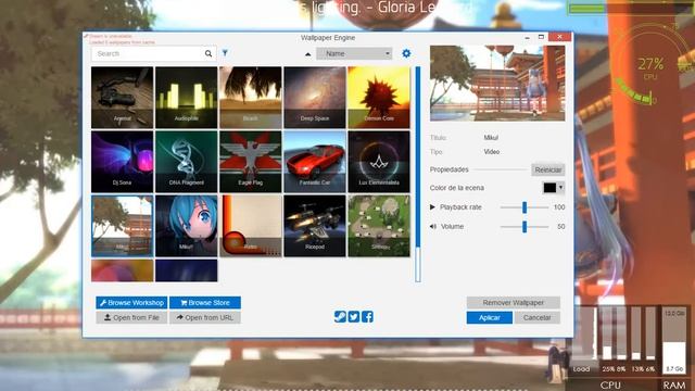 Wallpaper Engine ~ My Desktop Preview смотреть онлайн