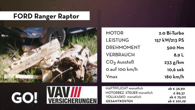 FORD RANGER RAPTOR 2020 AUTO TEST смотреть онлайн