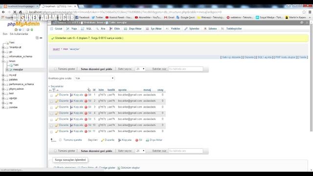 VERİ GÜNCELLEME - PDO MYSQL DERSLERİ - PHP DERSLERİ 6 смотреть онлайн