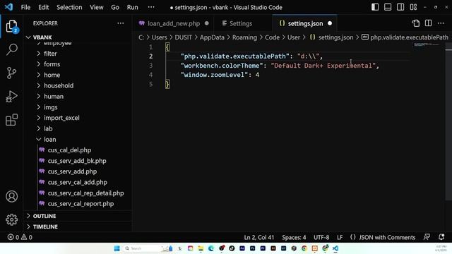How to set php executable path php Visual Studio Editor смотреть онлайн