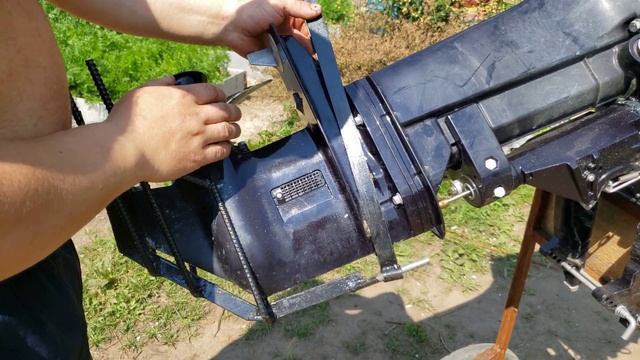 Установка защиты на лодочный мотор смотреть онлайн