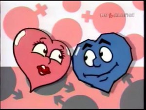 “Любовь с первого взгляда“   Заставка из передачи 1991