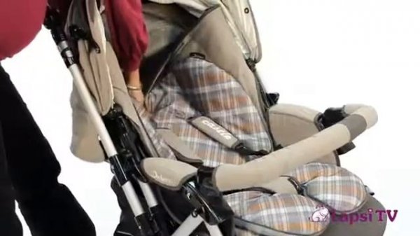 Прогулочная коляска Jetem Castle S 803 с конвертом и накидкой Жетем Кастл