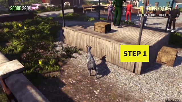 How to Unlock the Tall Goat (Goat Simulator) смотреть онлайн