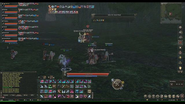 Lineage 2 Classic Daily Q With Clan In Forgotten Island Giran Server смотреть онлайн