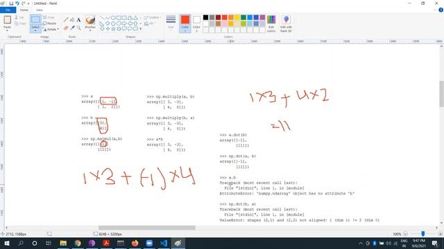 Session 7: NumPy Part 1 (Array Multiplication and random package) - 2021-Sep-20 смотреть онлайн