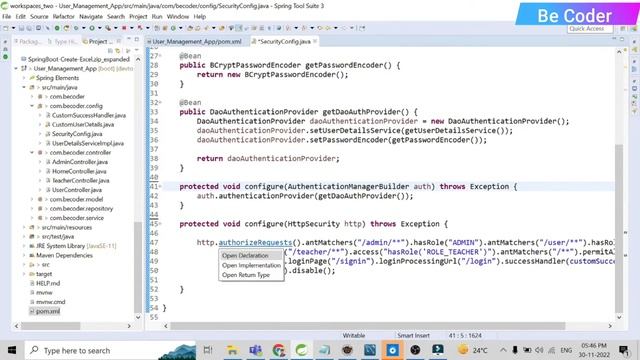 Spring Security Configuration without WebSecurityConfigurerAdapter | Security New way Configuration смотреть онлайн