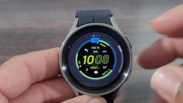 Samsung Galaxy Watch 5 Pro Digital Watch Face смотреть онлайн
