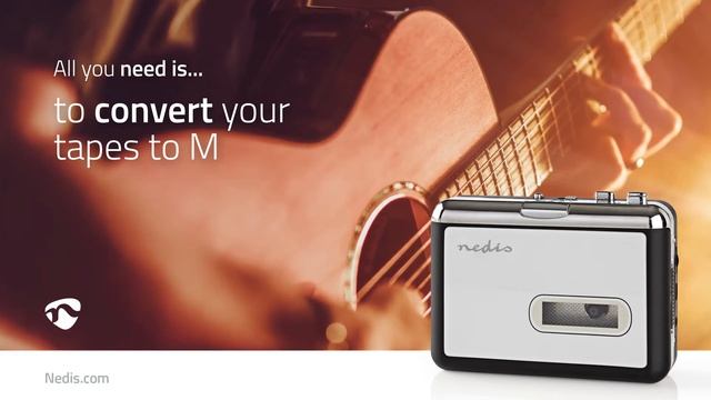 Portable USB Cassette to MP3 Converter | with USB Cable and Software смотреть онлайн