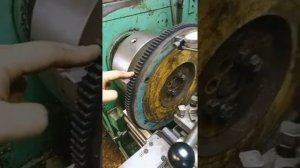 проточка маховика МТЗ 80