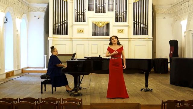 Барбер, "Sure on this shining night" ("В ясную ночь"). Исполняет Ульяна Стоянкова смотреть онлайн