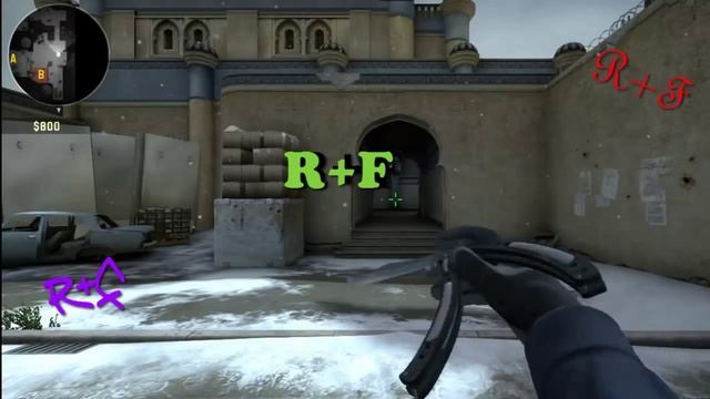 Как крутить нож бабочку в CS:GO. смотреть онлайн